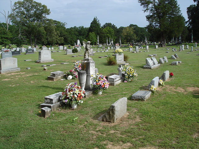 Oddfellows rest cemetery / Mississippi, USA. 9 juillet 2010.