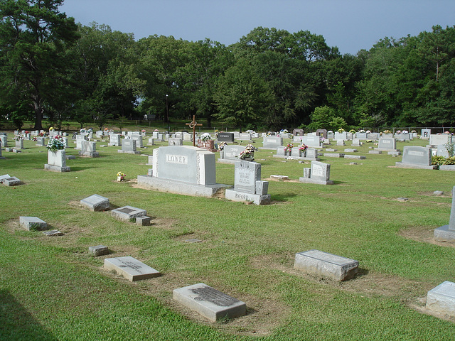 Oddfellows rest cemetery / Mississippi, USA. 9 juillet 2010.