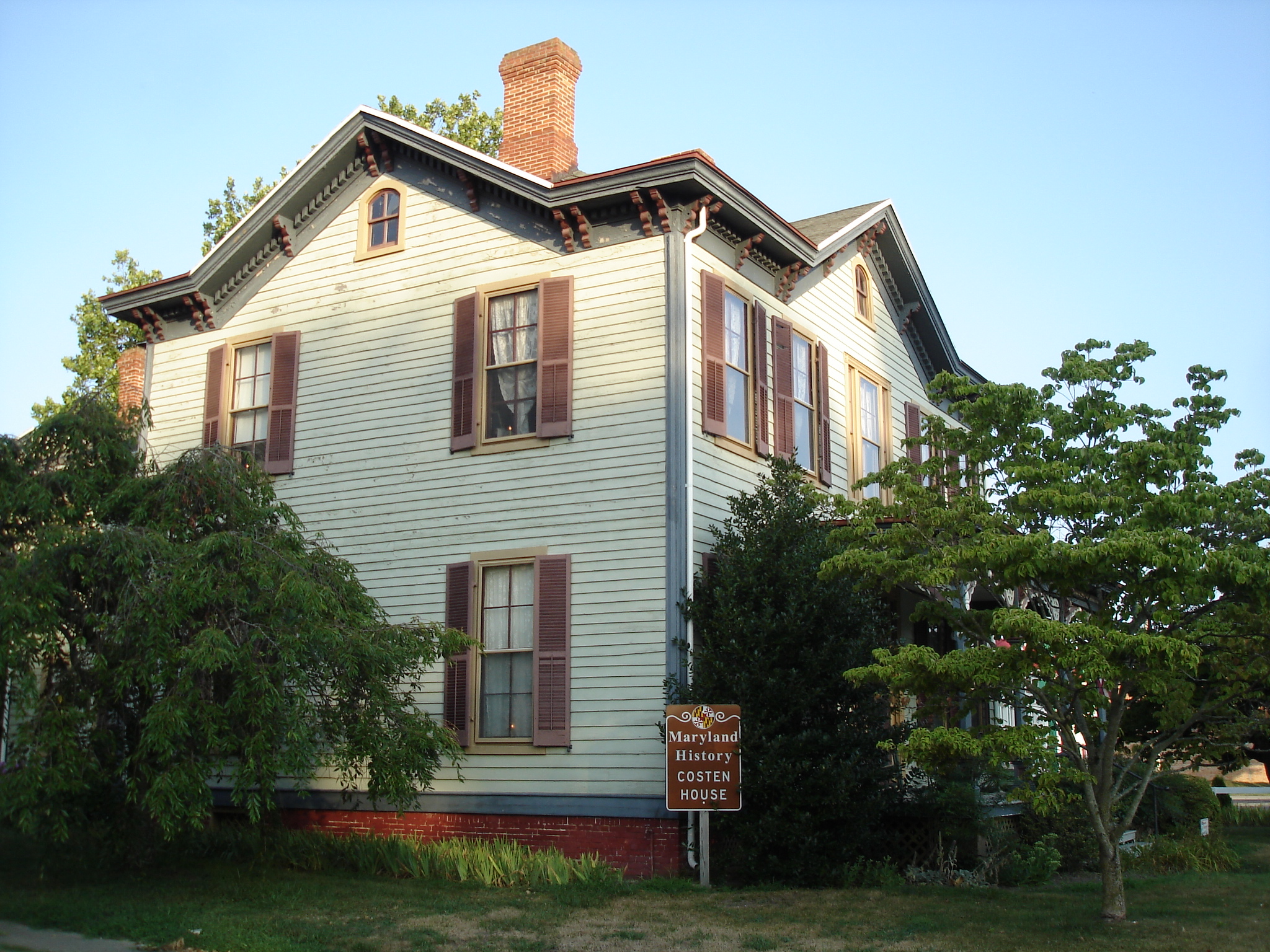 Maryland history costen house / Maryland, USA - 18 juillet 2010.