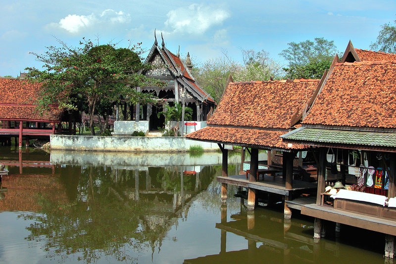 The wihan at Wat Phrao, Tak วิหารวัดพร้าว ตาก