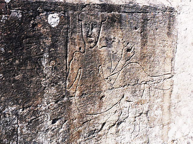 north cerney graffiti, manticore