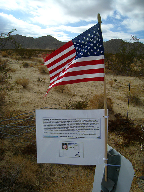 Run For The Fallen on Route 62 - Sgt John W Russell (6137)