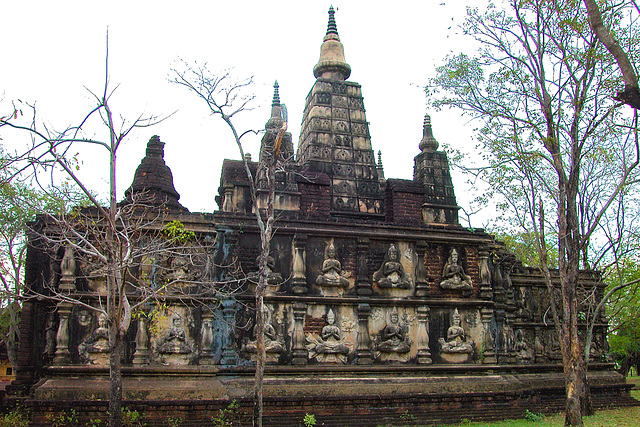 Chedi Chet Yod (The Seven-Spired Pagoda), Chiang Mai