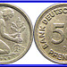 Allemagne de l'Ouest 50 Pfennig 1949