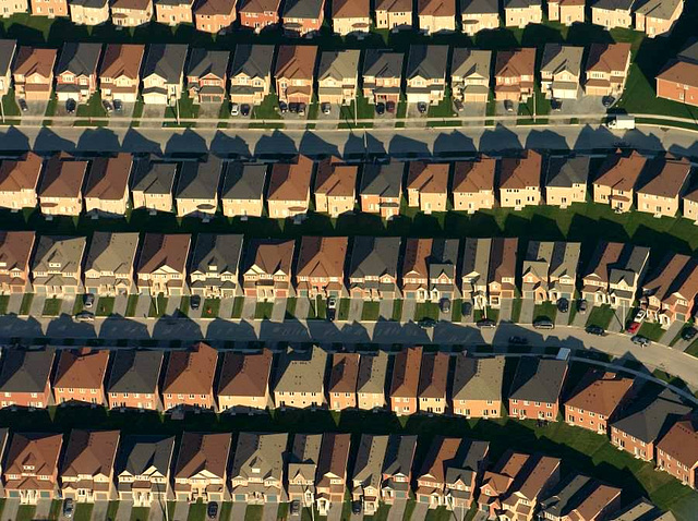 Little boxes on the Hillside