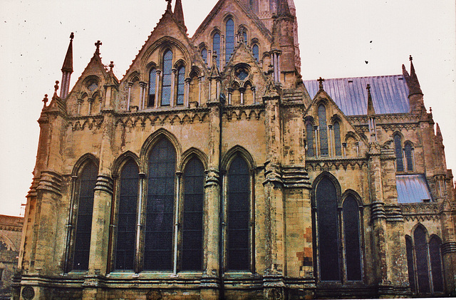 salisbury cathedral,  east end 1220