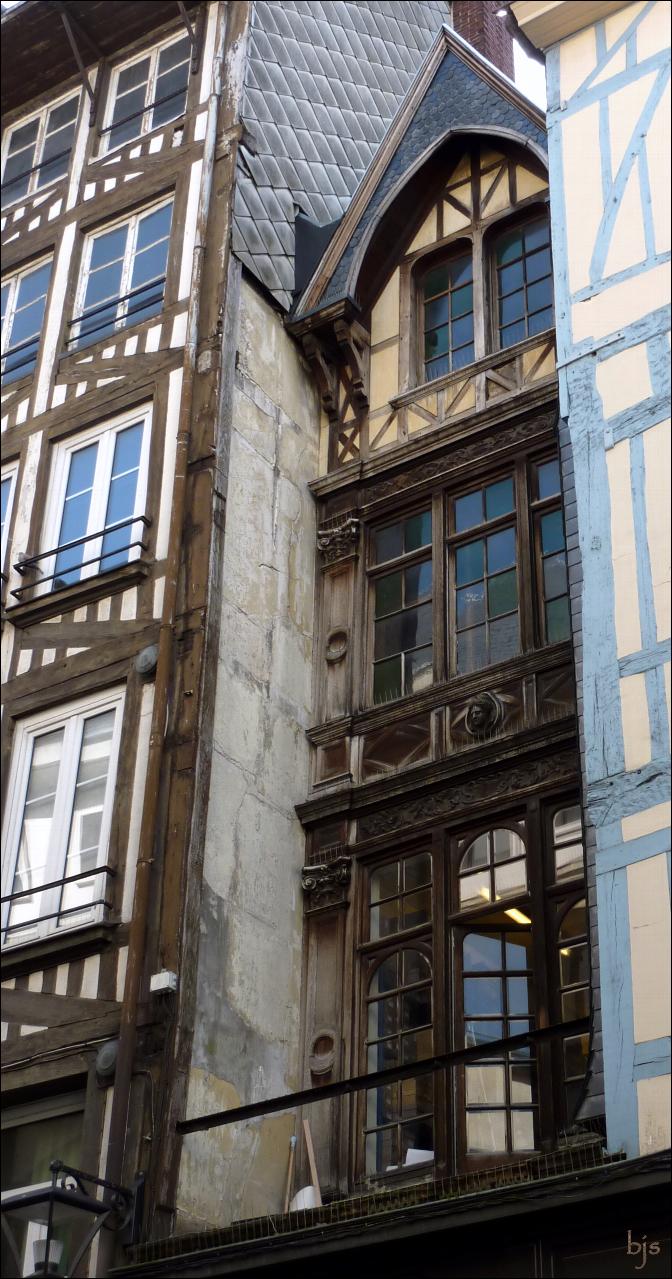 Rouen, ses vieilles façades