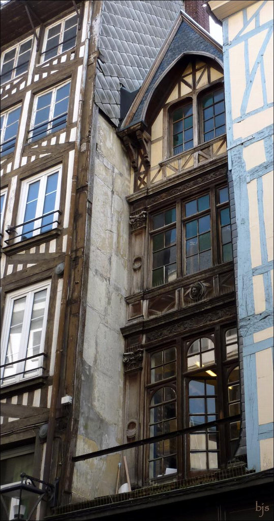 Rouen, ses vieilles façades