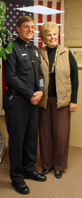 Commander Dan Bressler - Mayor Yvonne Parks (8615)