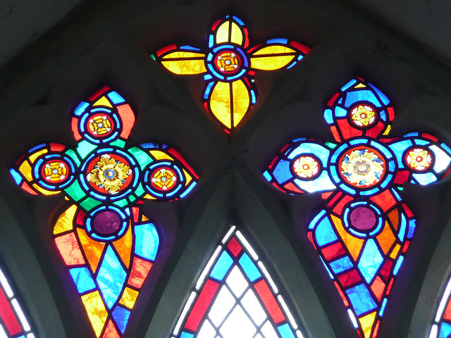 cooling church, mid c19 glass