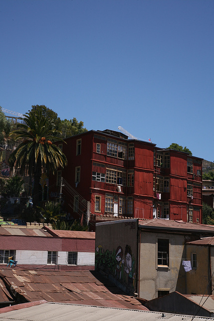 Buildings in Valparaiso