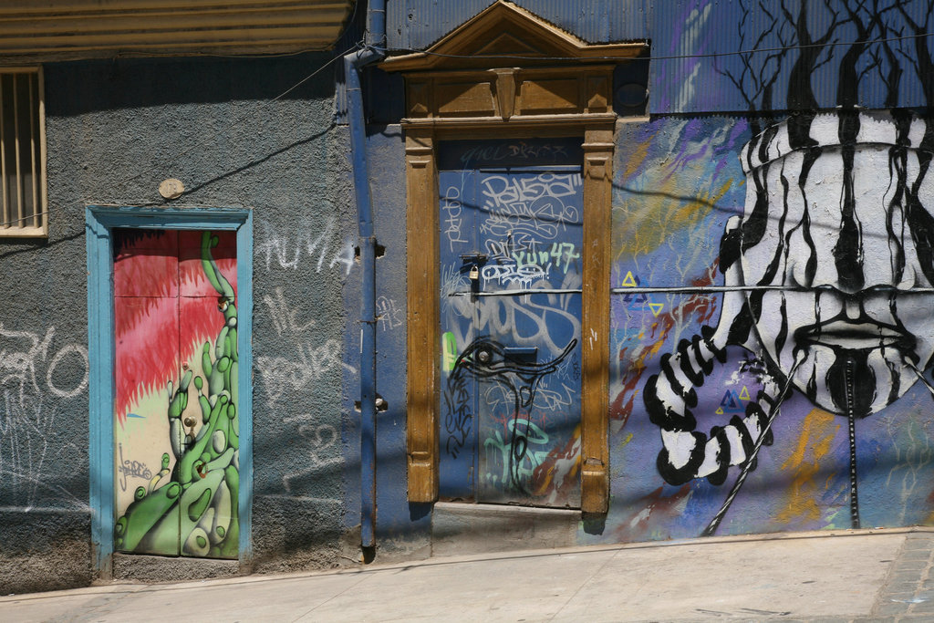 Doors in Valparaiso