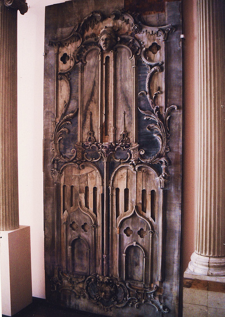 claydon 1765 rococo gothick doors