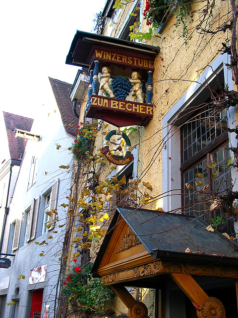 Winzerstube zum Becher in Meersburg