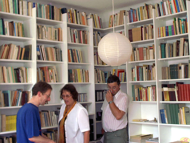 2001-07-07 36 Eo, solena malfermo de Saksa Eo-biblioteko