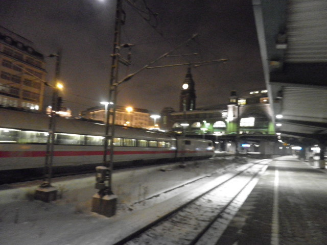 Hamburg Hbf  abends