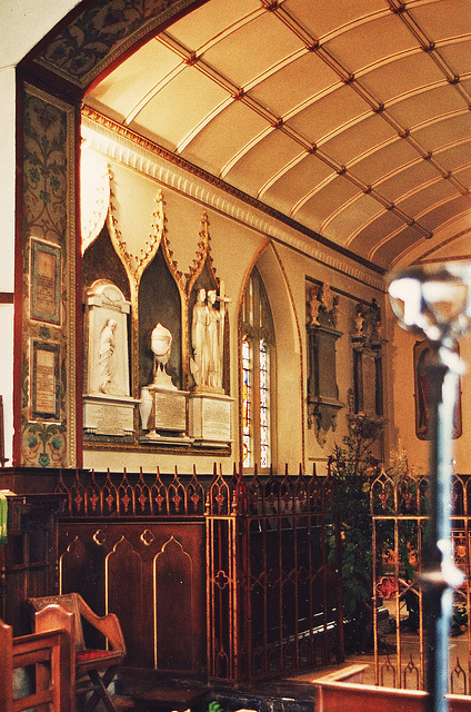 preston on stour 1753, tombs of c.1800