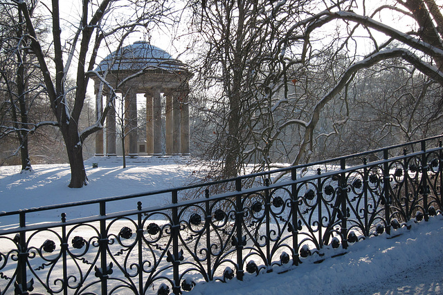 der Leibniztempel im Georgengarten