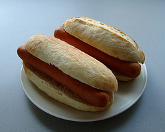 Hotdogbroodjes - (bijna perfect!? :-)))