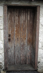 Porte ancienne / Old door - San Antonio, Texas. CANADA  /  1er juillet 2010