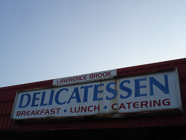 Lawrence Brook Delicatessen.