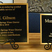 Mary M. Gibson Plaques (6217)