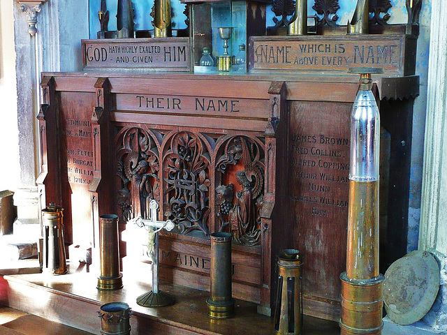 burgate church, ww1 shrine 1916