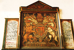 blackawton 1680 royal arms