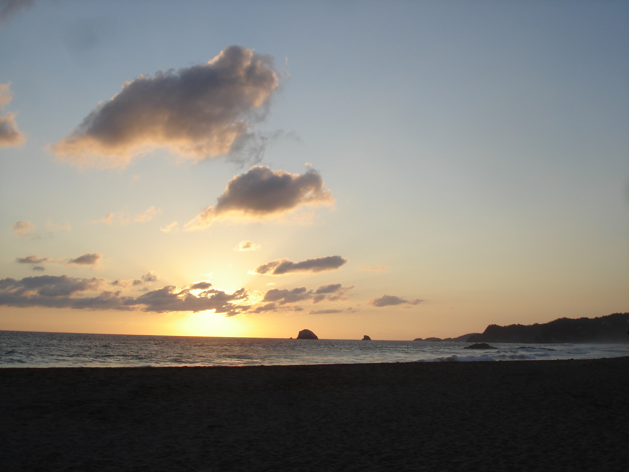 Playa Zipolite, Oaxaca. Mexique. 21 janvier 2011