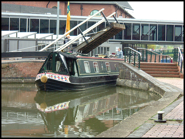 canal lift bridge