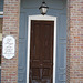 John V. Maggio's door / Porte Maggiojohnienne- Indianola, Missisippi. USA - 9 juillet 2010.
