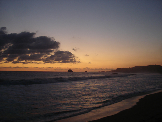 Playa Zipolite, Oaxaca. Mexique. 21 janvier 2011