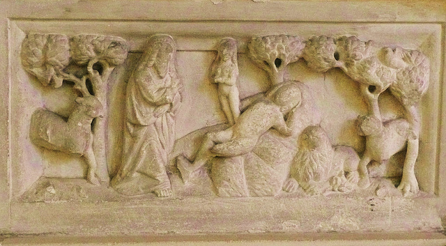 framlingham church, creation of eve