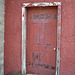 Porte douteuse / Doubful door - Indianola, Mississippi. USA - 9 juillet 2010.
