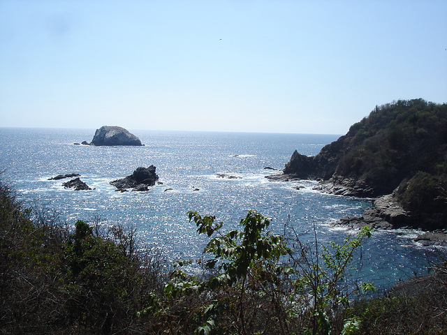 Punta Cometa /  Mazunte, Oaxaca. Mexique / 22 janvier 2011.