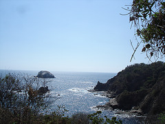 Punta Cometa /  Mazunte, Oaxaca. Mexique / 22 janvier 2011.