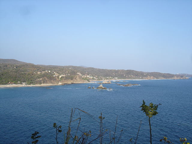 Punta Cometa /  Mazunte, Oaxaca. Mexique / 22 janvier 2011.