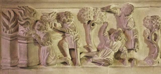 framlingham church, cain and abel