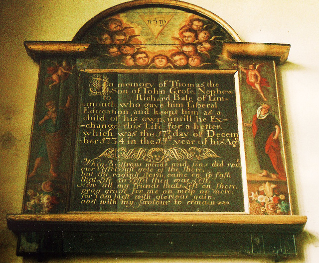 lynton 1734 grose tomb