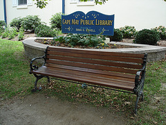 Cape May public library / Cape May, New-Jersey. USA / 19 juillet 2010