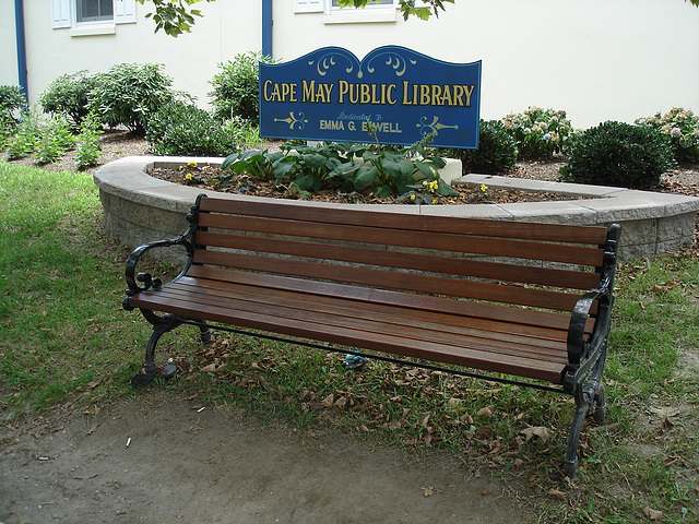 Cape May public library / Cape May, New-Jersey. USA / 19 juillet 2010