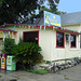 Oasis mexican café / San Antonio, Texas. USA - 2 juillet 2010 - Ciel bleu photofiltré