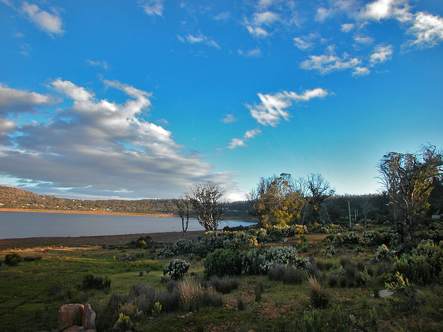 Landscape at Great Lake near Miena