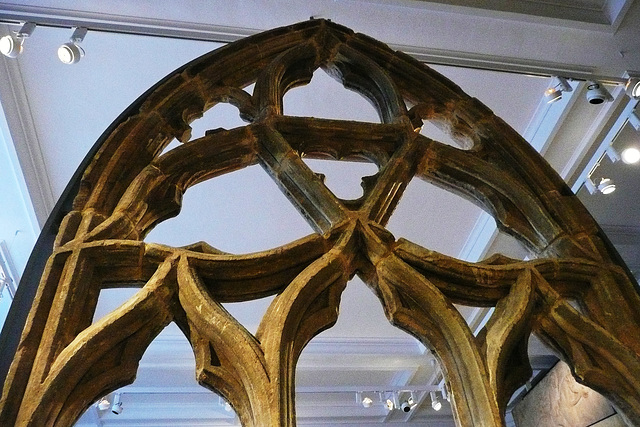 v+a 1350 warwickshire tracery