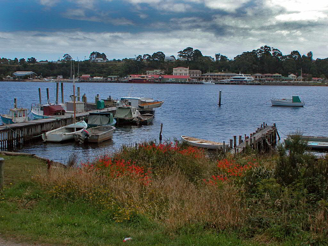 In the bay of Strahan