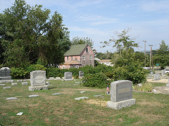 Cimetière Greenwood cemetery / Long head, New-Jersey ( NJ ). USA - 20 juillet 2010.