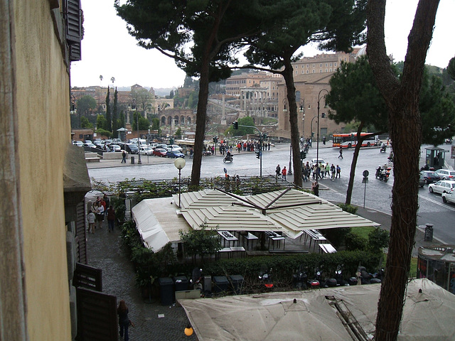 View toward the Roman Forum