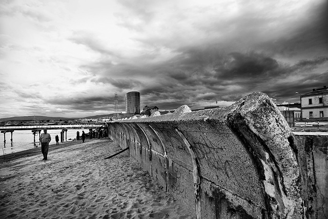 beach walk