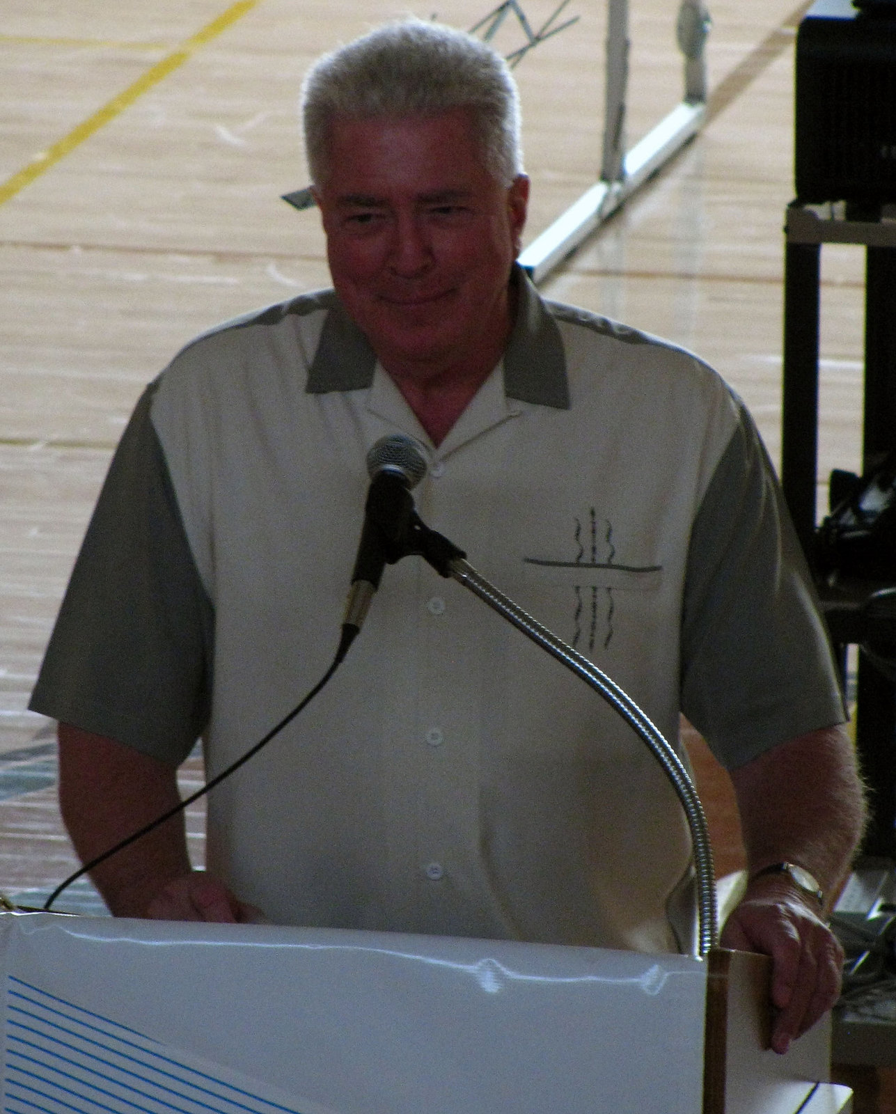 Huell Howser at JTNP 75th Anniversary Reception (2204)