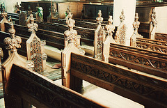 dennington church benches c15